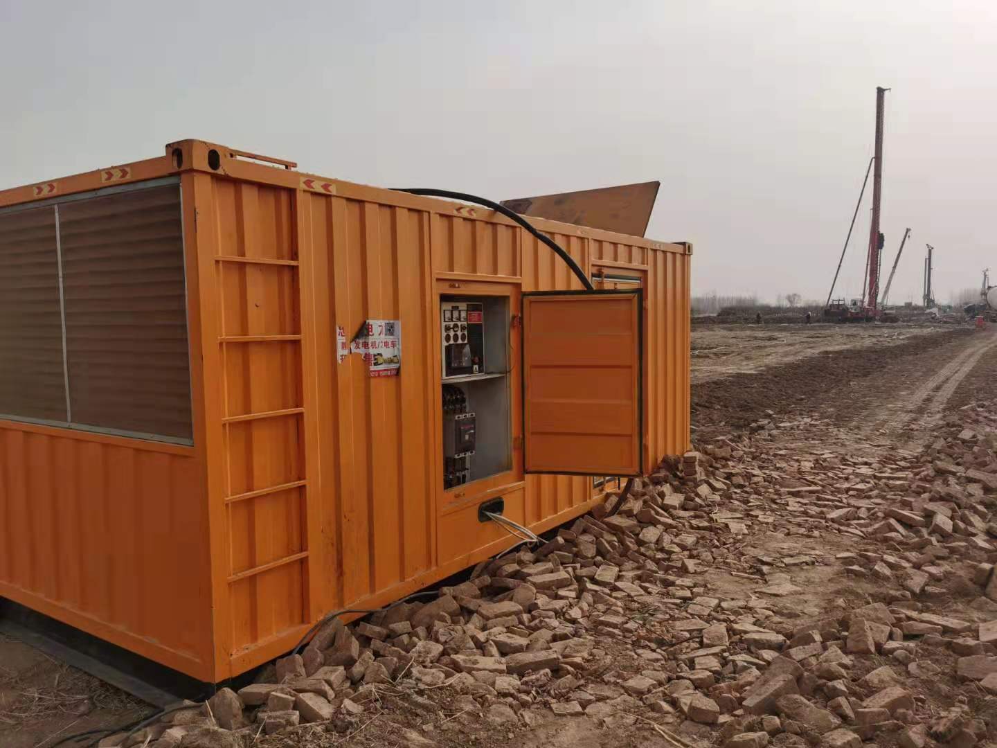 锦屏发电车租赁-柴油发电机组的安装须知